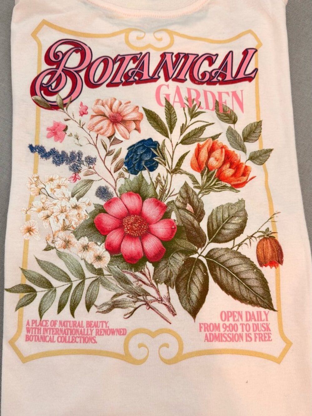 Modern Lux Botanical Garden Graphic T Shirt Women's Size XXL Tee NWT - Picture 4 of 6